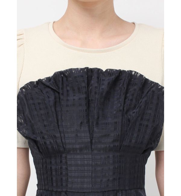 RESEXXY「バルーンヘムドッキングワンピース」|ワンピース|