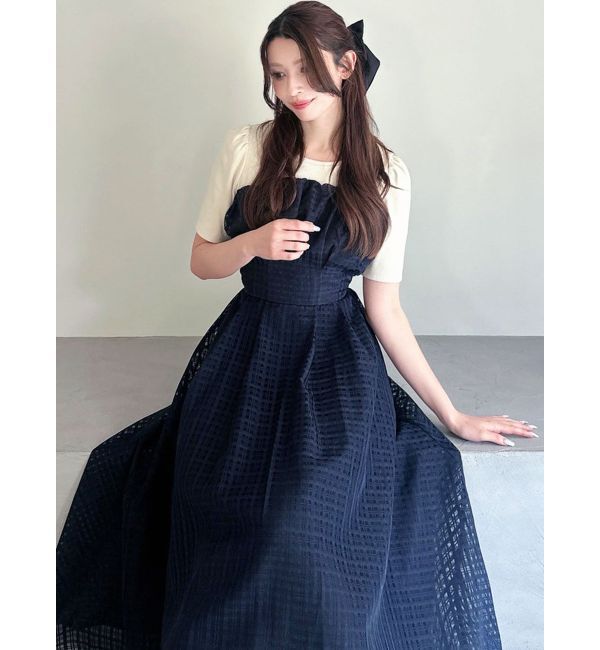 RESEXXY「バルーンヘムドッキングワンピース」|ワンピース|