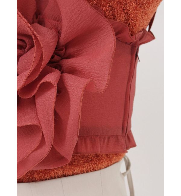 dazzlin「モチーフフラワービスチェ」|キャミソール|