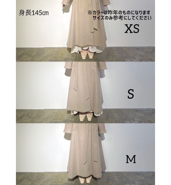 dazzlin「【３次追加受注承り中】2WAYカラーレディコート」|その他|