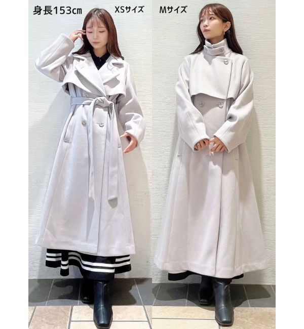 dazzlin「【３次追加受注承り中】2WAYカラーレディコート」|その他|