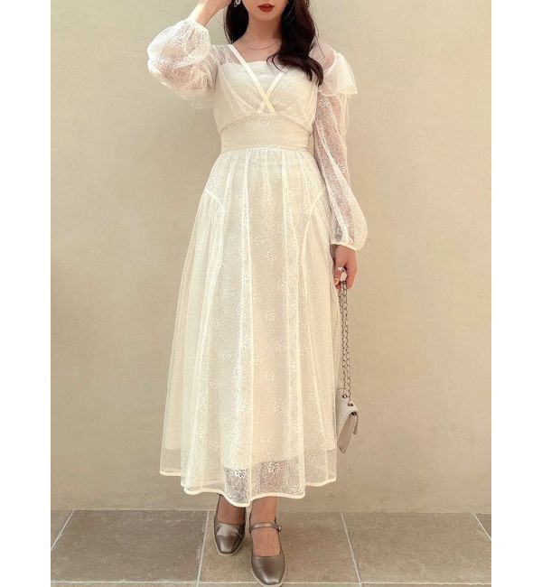 dazzlin「MIXレースドレス」|ドレス|