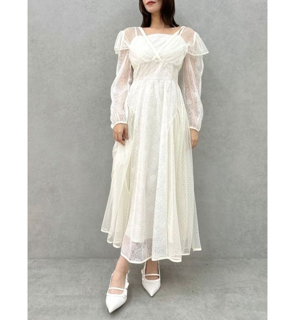 dazzlin「MIXレースドレス」|ドレス|