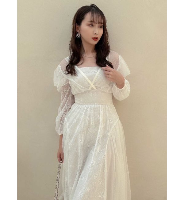 dazzlin「MIXレースドレス」|ドレス|