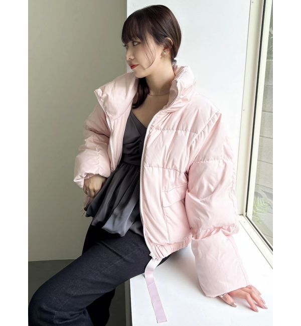 dazzlin「スタンドカラーボリュームダウン」|ダウン|