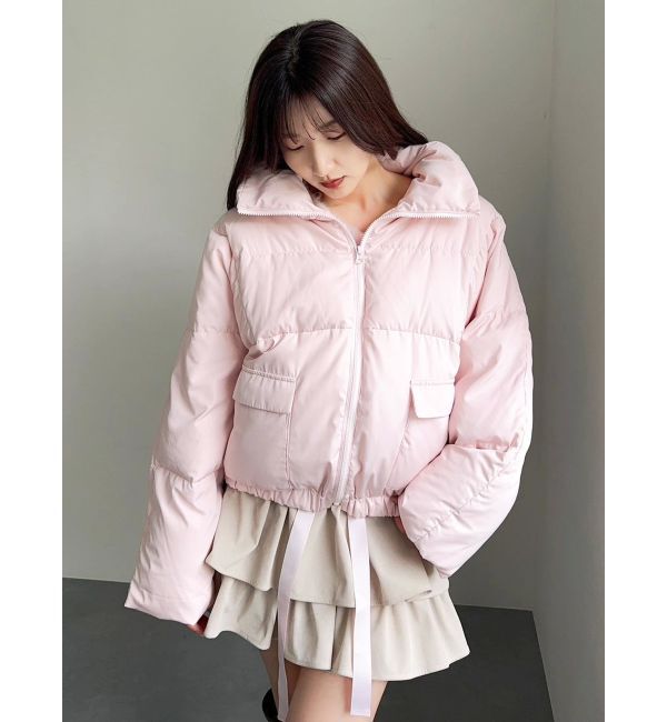 dazzlin「スタンドカラーボリュームダウン」|ダウン|