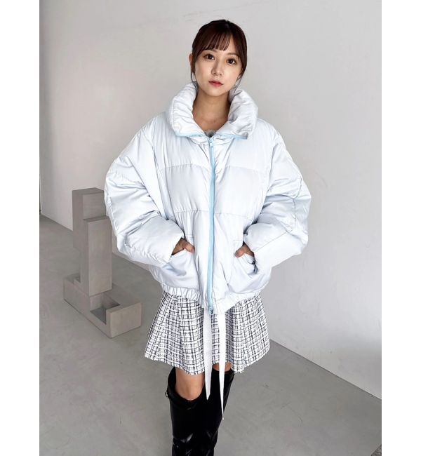 dazzlin「スタンドカラーボリュームダウン」|ダウン|