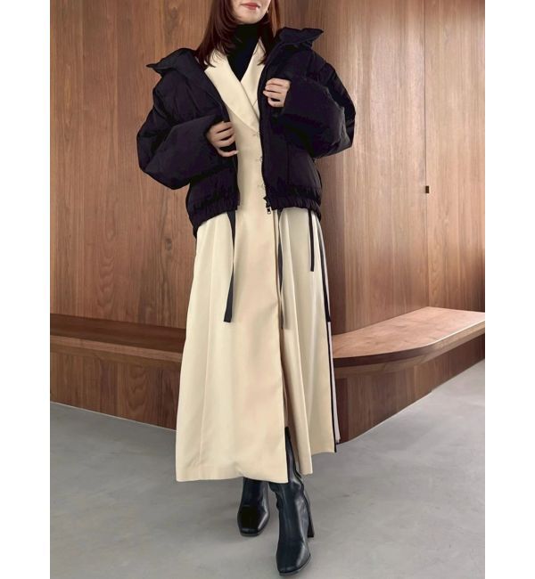 dazzlin「スタンドカラーボリュームダウン」|ダウン|