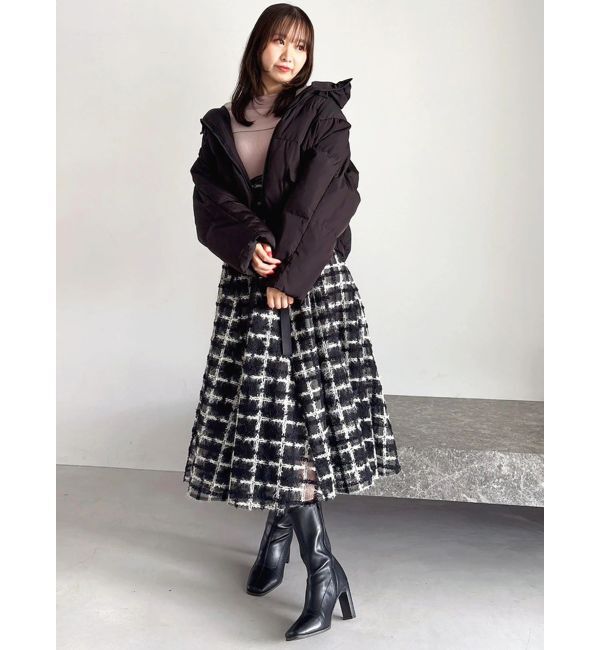 dazzlin「スタンドカラーボリュームダウン」|ダウン|