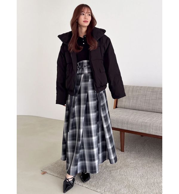 dazzlin「スタンドカラーボリュームダウン」|ダウン|