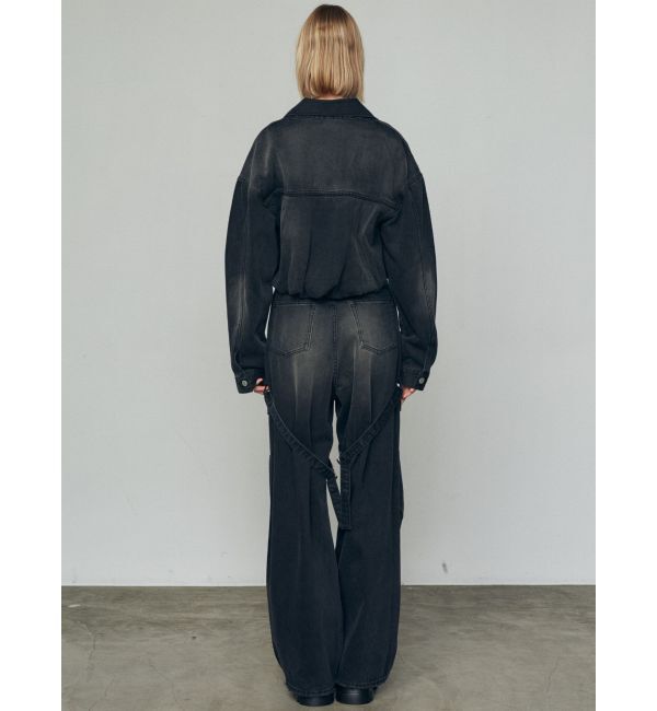 EMODA「バルーンコンパクトデニムブルゾン」|ブルゾン・スタジャン|