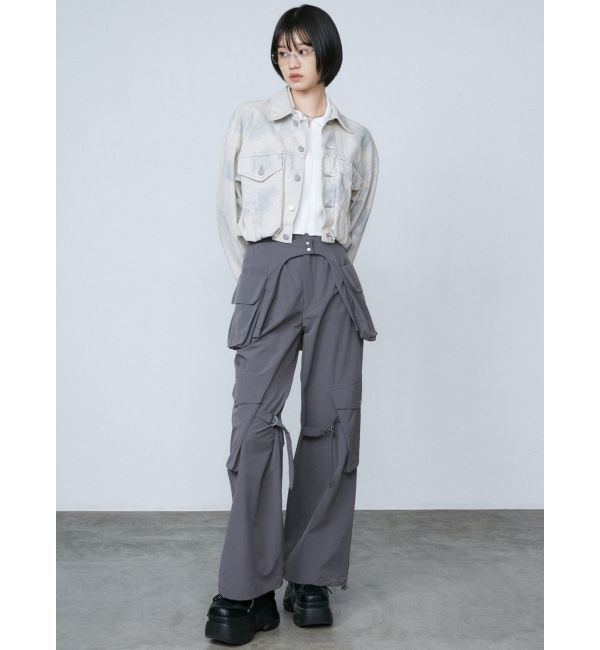 EMODA「バルーンコンパクトデニムブルゾン」|ブルゾン・スタジャン|