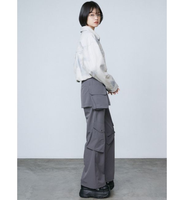 EMODA「バルーンコンパクトデニムブルゾン」|ブルゾン・スタジャン|