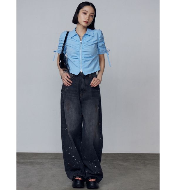 EMODA「ペインティングライクルーズジーンズ」|デニム|