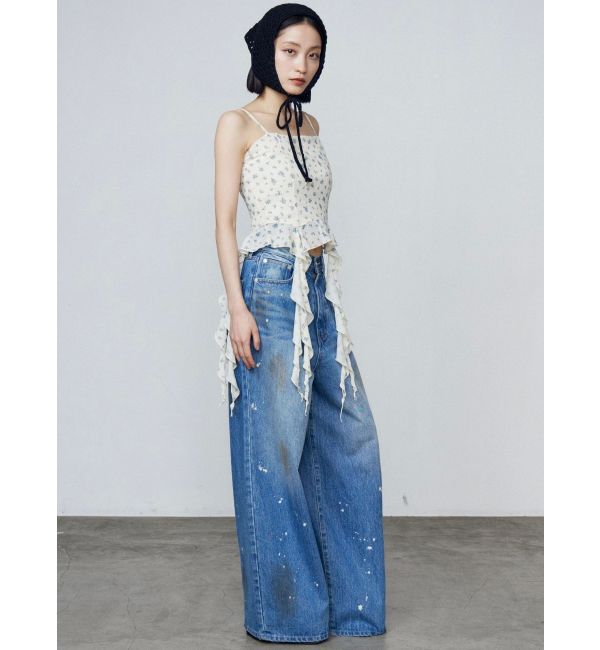 EMODA「ペインティングライクルーズジーンズ」|デニム|