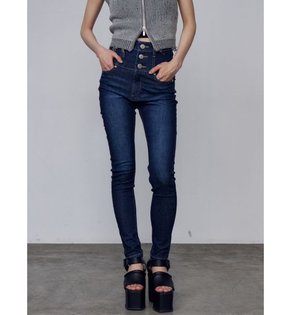 EMODA「【ELDER】モンスターハイウエストデニム」|デニム|