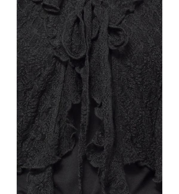 EMODA「ラッフルハングクロップドブラウス」|シャツ・ブラウス|