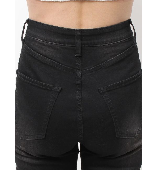 EMODA「ハイカバーフレアパギンス」|デニム|