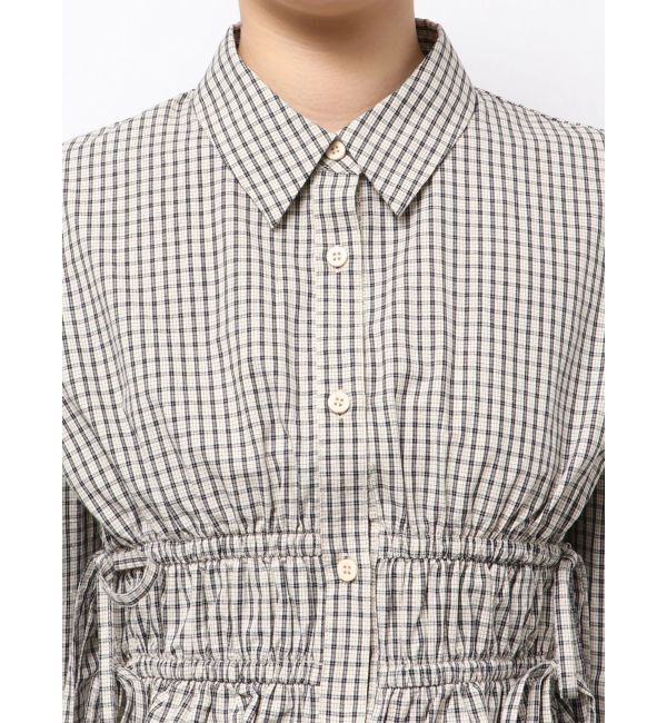 EMODA「サイドリボンストリングシャツ」|シャツ・ブラウス|