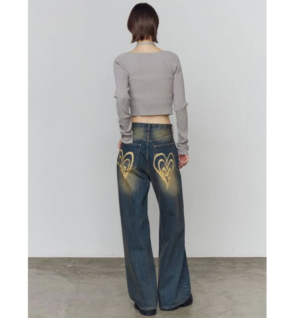 EMODA「アシンメトリーチョーカーニット」|ニット・セーター|