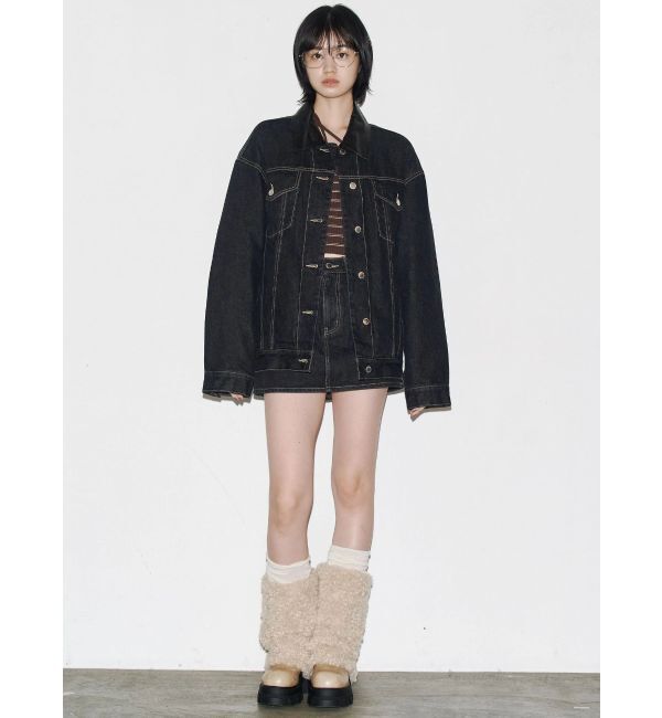 EMODA「アシンメトリーチョーカーニット」|ニット・セーター|