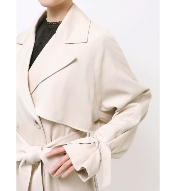 MERCURYDUO「バックチュールトレンチコート」|トレンチコート|