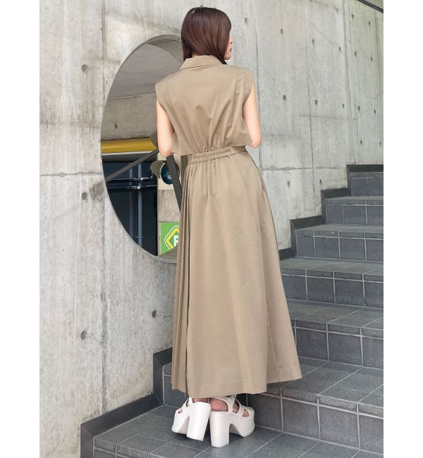 MURUA「リングボタンテーラードワンピース」|ワンピース|