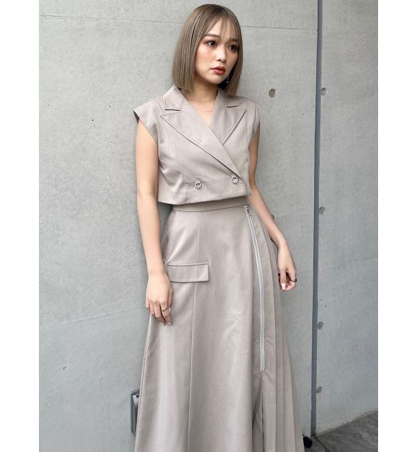 MURUA「リングボタンテーラードワンピース」|ワンピース|