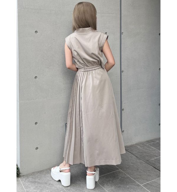 MURUA「リングボタンテーラードワンピース」|ワンピース|