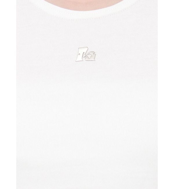 MURUA「チュールトリムコンパクトTシャツ」|Tシャツ・カットソー|