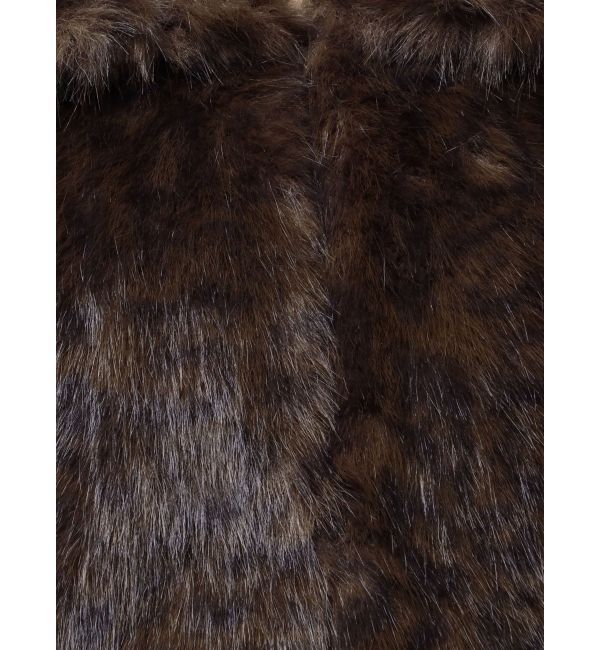 MURUA「レオパードフェイクファーコート」|その他|