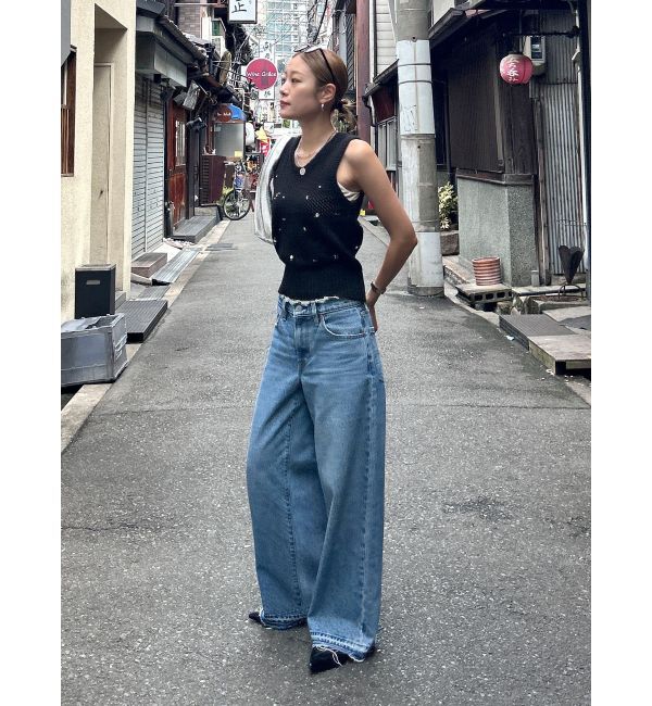 Ungrid「ビジューニットベスト」|ニット・セーター|