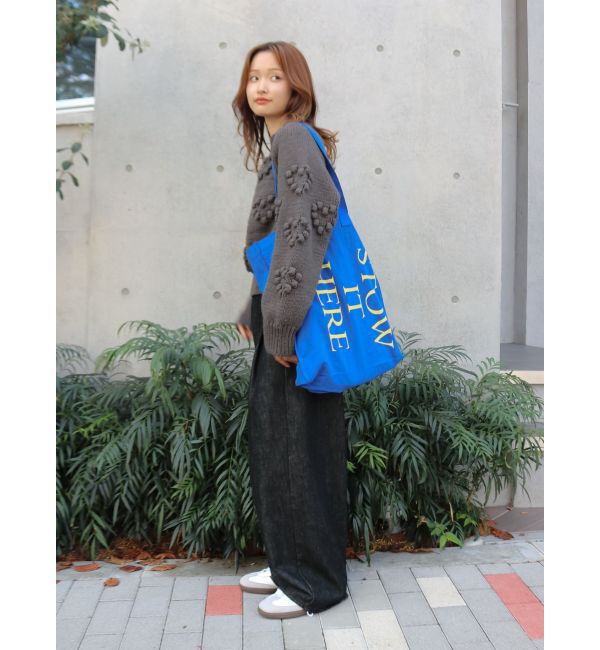 Ungrid「ビッグロゴトートバッグ」|トートバッグ|