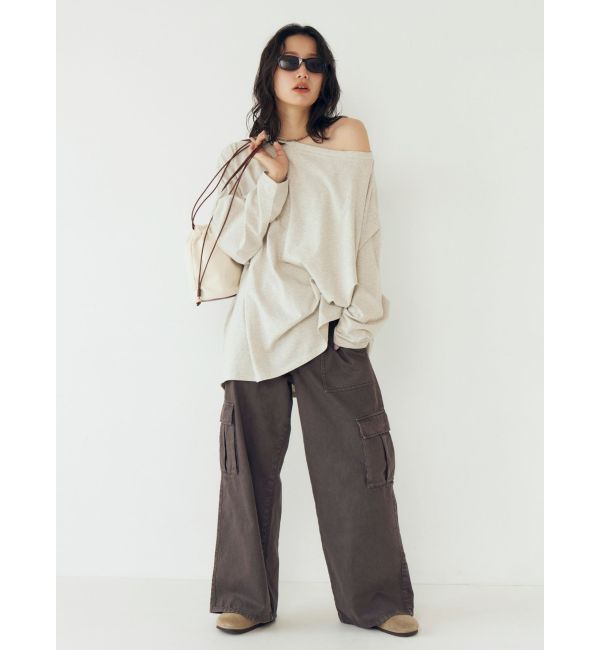 Ungrid「スクエアフレームカラーレンズサングラス」|サングラス|