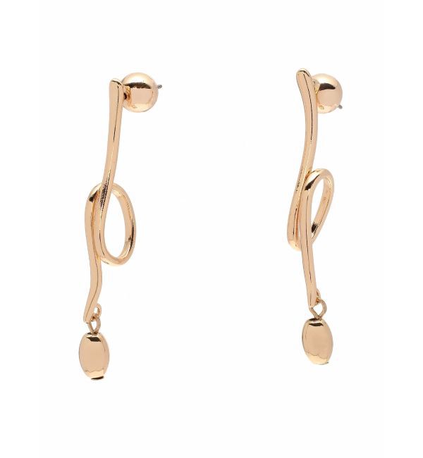 LAGUNAMOON「カーヴィパーツピアス」|ピアス|