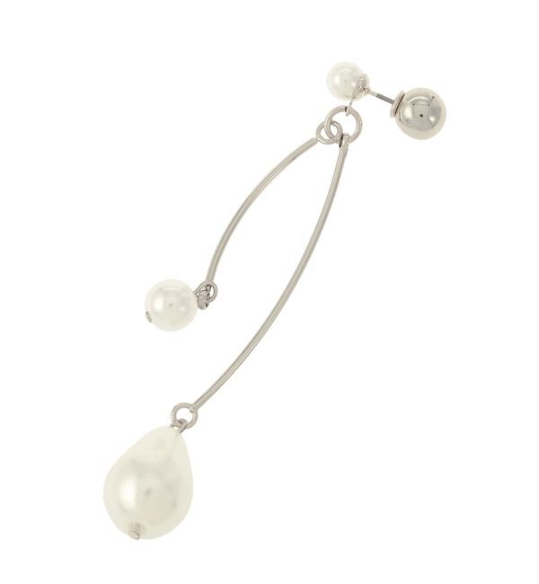 LAGUNAMOON「LADYフェイクパールチェリーピアス」|ピアス|