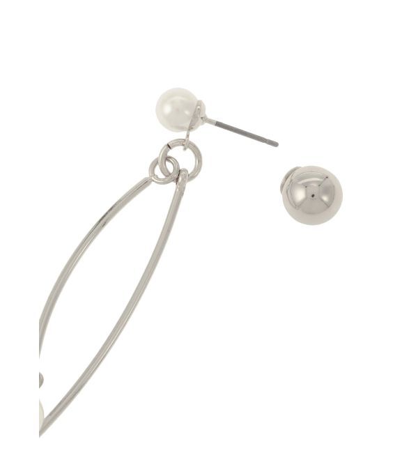 LAGUNAMOON「LADYフェイクパールチェリーピアス」|ピアス|