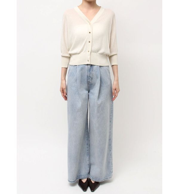 LAGUNAMOON「2WAYラメシアーカーディガン」|カーディガン|