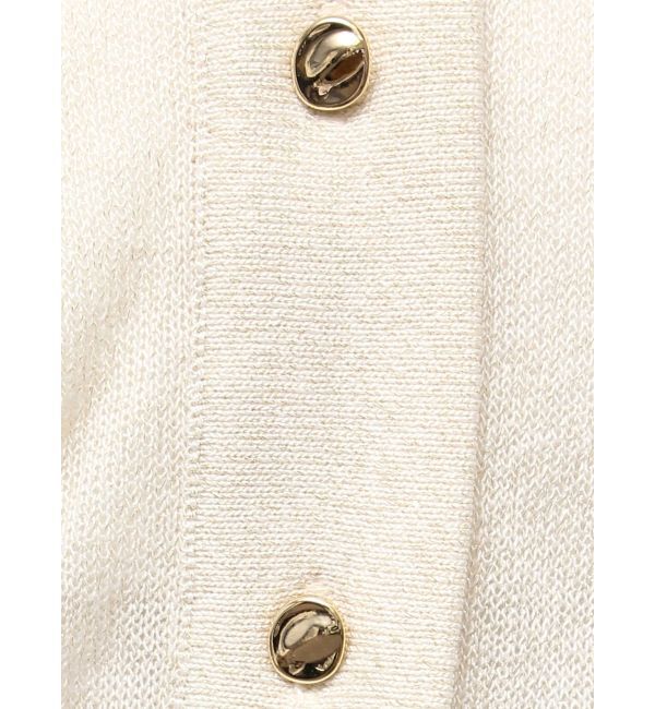 LAGUNAMOON「2WAYラメシアーカーディガン」|カーディガン|