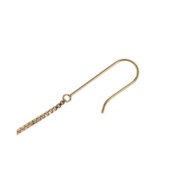 LAGUNAMOON「LADY淡水パールチェーンピアス」|ピアス|