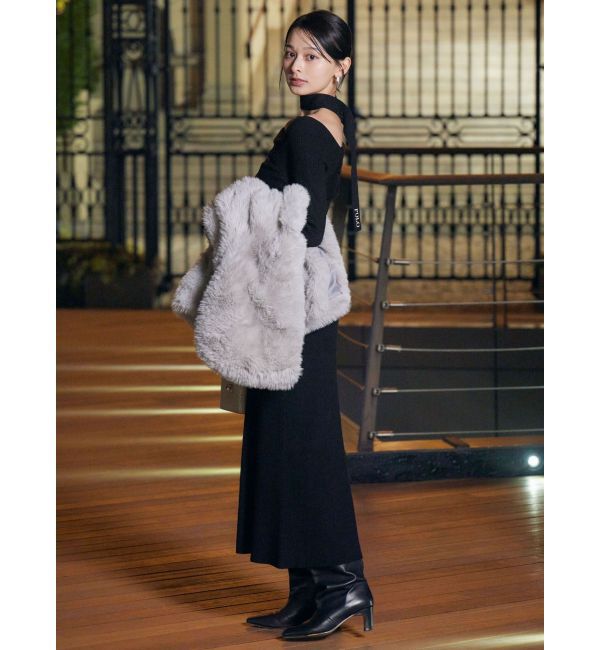 LAGUNAMOON「ビジューフープピアス」|ピアス|