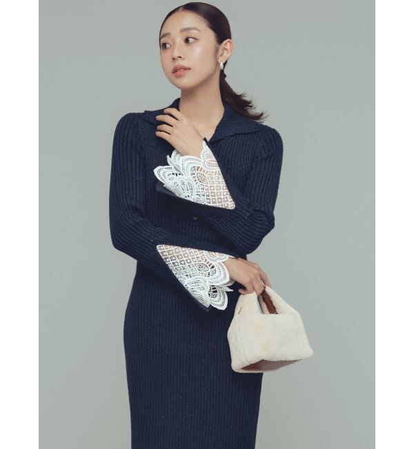 LAGUNAMOON「ビジューフープピアス」|ピアス|