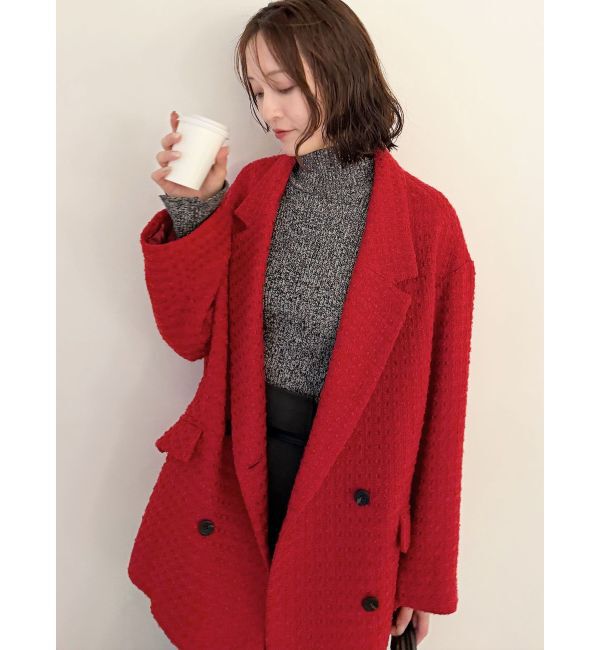 LAGUNAMOON「ツイードオーバージャケットコート」|その他|