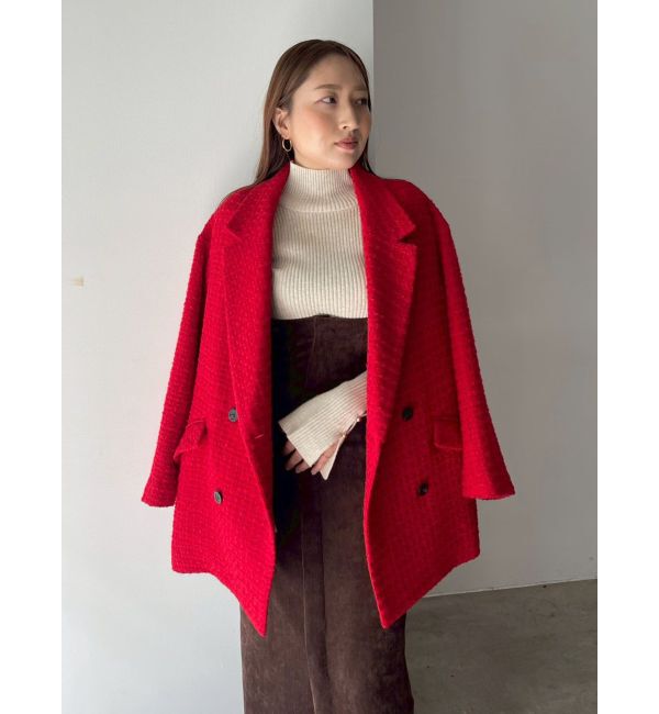 LAGUNAMOON「ツイードオーバージャケットコート」|その他|
