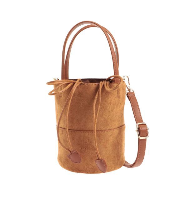 LAGUNAMOON「【VELETTO】フェイクスウェードバッグ」|ハンドバッグ|