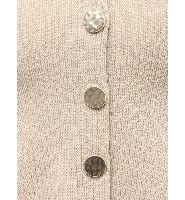 LAGUNAMOON「ペプラムノースリニットトップス」|ニット・セーター|