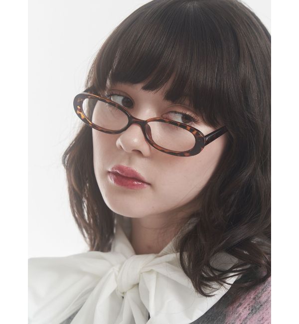 jouetie「オーバルグラス」|メガネ|