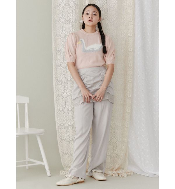 merry jenny「サテンレイヤードパンツ」|その他|