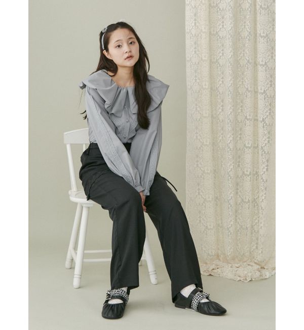 merry jenny「サテンレイヤードパンツ」|その他|