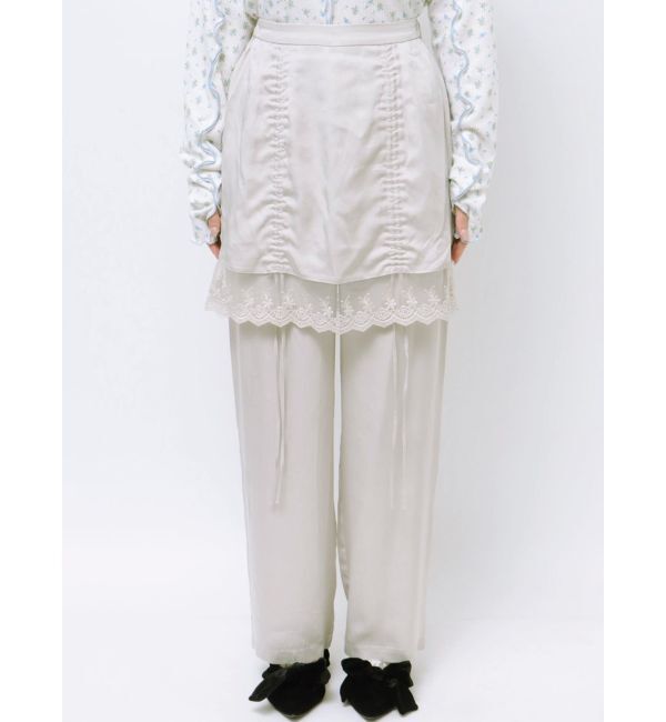 merry jenny「サテンレイヤードパンツ」|その他|